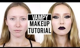 Vampy Fall Makeup Tutorial: Urban Decay Vice 4 Palette ♡ JamiePaigeBeauty