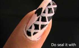 Cool and easy nail design for beginners- easy nail design for short nails-  tutorial at home