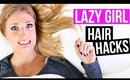 5 HAIR HACKS Every Lazy Girl Should Know!