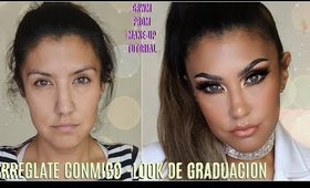 ✨ARREGLATE CONMIGO completo! 0  a 100/✨ PROM GRWM full process !| auroramakeup