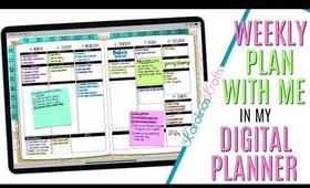 DIGITAL PLAN WITH ME this week aug 5 to 11, SETTING UP weekly digital plan with me august 4