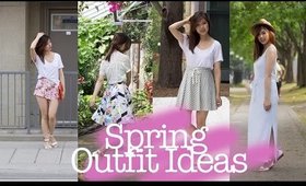 4 Spring Outfit Ideas! ft. Eva Chung