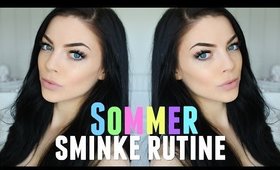 Sommer sminke rutine