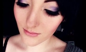 Purple And Gold Make Up Tutorial