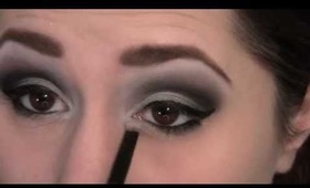 New Year's Eve Makeup Tutorial for $1 (ELF Drama Quad)