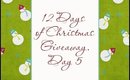 Day 5 - 12 Days of Christmas Giveaway