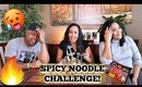 EXTREME SPICY NOODLES CHALLENGE!!! 🔥  | Kym Yvonne