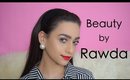 Thick/Bold Brows & Matte Red Lips | Beauty by Rawda