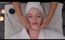 ASMR Facial Treatment - using clean beauty & gentle whispers for deep relaxation