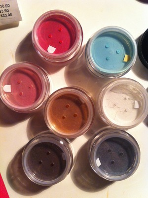 got my colors for my birthday and prom. some bright, some earthy - all pigmented & amazing colors.