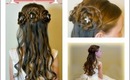Half Up Rosette Buns, Flower Girl Hairstyles