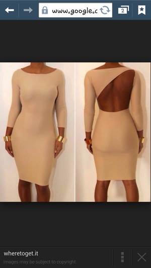 will a beige bodycon dress look good with these color heels