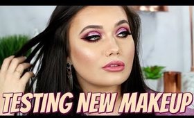 New Makeup First Impressions + Glitter Makeup Tutorial | Lime Crime Venus XL Palette