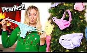 10 Christmas PRANKS for the Holidays!! Alisha Marie