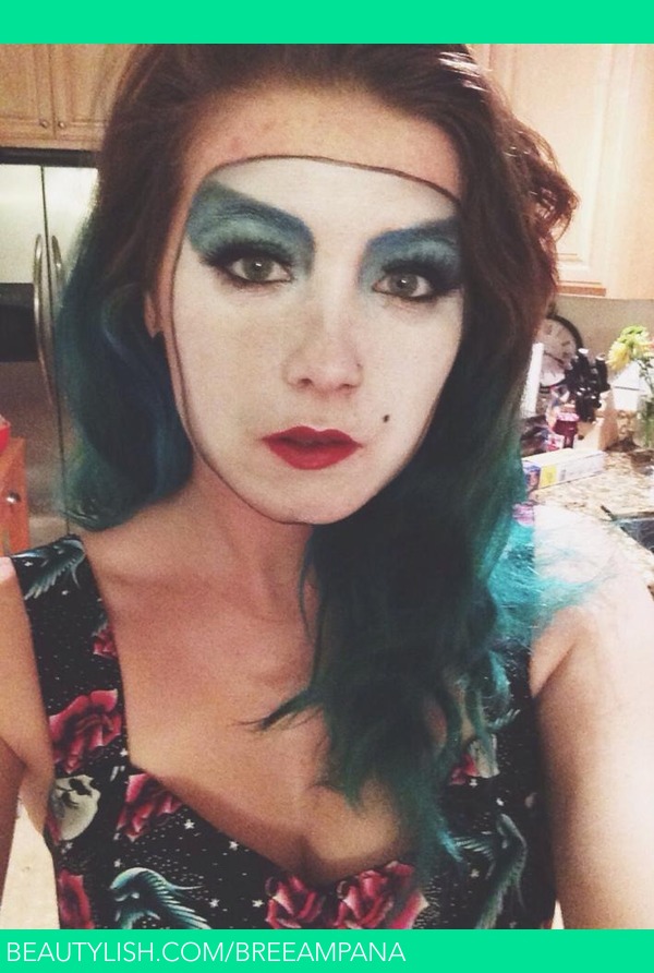 Maid From Rocky Horror Picture Show Makeup