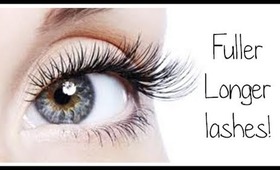 How to get Fuller Longer Lashes!