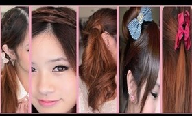 5 Quick and Easy Back to School Hairstyles