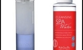 How To and 2 in 1 Review: Sonia Kashuk Remove & KOH Gen Do Cleansing Spa Water