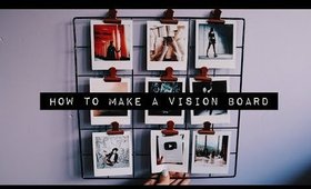 how to make a vision board | law of attraction ✨