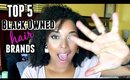 TOP 5 BLACK OWNED BRANDS for HAIR that SLAYS | Collab w/ TifJef069 || NaturallyCurlyQ