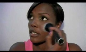 Spring 2012 Makeup with Hot Pink lips