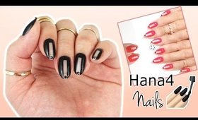 KKN recreates No.12 | Hana4 Cut Out Nails ♡