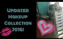Makeup Collection Updated! | Angela Marie