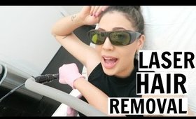 GETTING LASER HAIR REMOVAL DOWN THERE!!