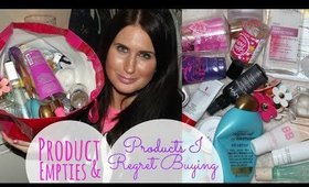 Product Empties and Products I Regret Buying | Dec/Jan