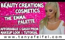 Beauty Creations Cosmetics | Affordable & Sassy Prom Makeup Tutorial | Tanya Feifel
