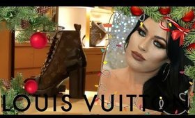 LOUIS VUITTON HOLIDAY SHOPPING VLOG I HOLIDAY SHOPPING 2017