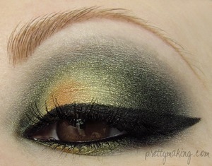 May 23rd, 2012 -- Prettymaking: EOTD: Off-Center Orange -- http://prettymaking.blogspot.com/2012/05/eotd-off-center-orange.html