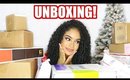 HUGE CHRISTMAS MORNING UNBOXING! Hair, Beauty, Fashion