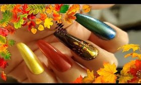 THANKSGIVING NAIL ART 🦃