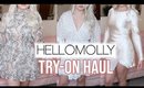 WINTER DRESSES + TOPS TRY-ON HAUL | HELLO MOLLY