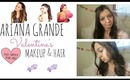 Ariana Grande Inspired Hair & Makeup Collab with Girlmeetsmakeup1·