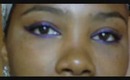 Tutorial: Purple Winged Eyeliner