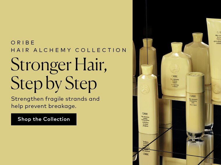 Strengthen, lengthen, and repair with the Oribe Hair Alchemy Collection, clinically proven to strengthen fragile hair and reduce breakage. Shop the collection now on Beautylish.com!