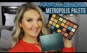 NATASHA DENONA METROPOLIS PALETTE | REVIEW + LOOK