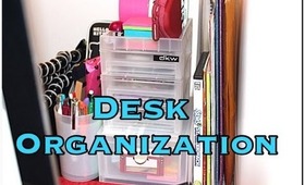 Desk Organization Ideas