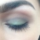 Green eyeshadow 