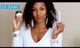 Which is Better?? | Farmacy, Indie Lee & Dr. Brandt Eye Serum Comparison Review ◌ alishainc