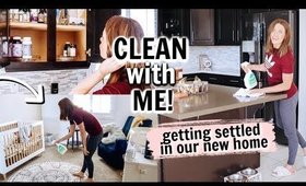 ORGANIZING AND CLEANING OUR NEW HOUSE | Kendra Atkins