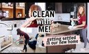 ORGANIZING AND CLEANING OUR NEW HOUSE | Kendra Atkins