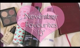 November Favourites 13'