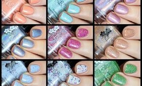 Kbshimmer Spring Collection Live Swatch + Review!!