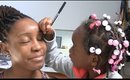 My Bonus Daughter Does My Makeup (Friday Night Vlog)