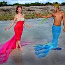 Mermaid and Merman Photo shoot