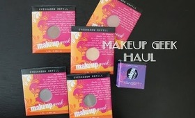 Makeup Geek Haul with Swatches