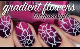 Gradient Flower Petals | Lacquerstyle